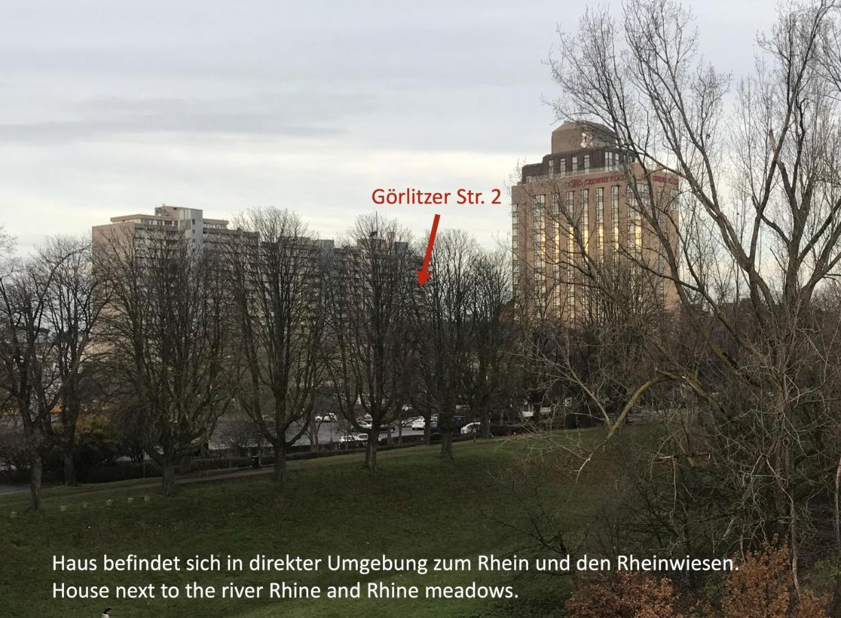 Apartment Rhein - Central - Balcony - Tradefair Neuss Exterior foto